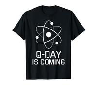 Il Q-Day Sta arrivando, Quantum Computing, Quantum Security, Qubit Maglietta con Stampa Grafica Economica