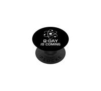 Il Q-Day sta arrivando, Quantum Computing, Quantum Security, Qubit PopSockets PopGrip Adesivo