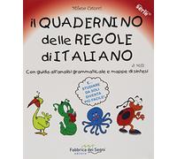 quadernino delle regole di italiano catucci milena 8898438567