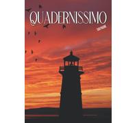 Il Quadernissimo: 500 Pagine | Quadernone a Righe A4 | Splendidi Fari | Elementari, Medie, Superiori