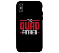 Il Quadfather ATV Rider Quad Bike Daddy Fathers Day Custodia per iPhone X/XS