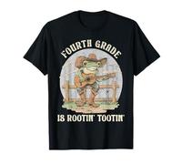 Il quarto grado è Rootin Tootin Western Frog torna a scuola Maglietta