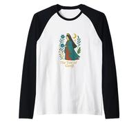 Il racconto di Genji Letteratura Giapponese Classica Heian Court Maglia con Maniche Raglan