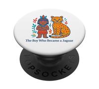 Il ragazzo che divenne un mito mutaforma amazzonico Jaguar PopSockets PopGrip Adesivo