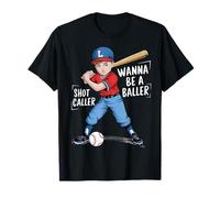 Il Ragazzo di Baseball Vuole Un ballatore di Essere Shot Caller Maglietta