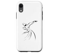 Il rapporto derviscio tra corpo e anima Line Art Custodia per iPhone XR
