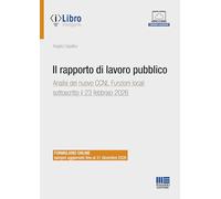 Il rapporto di lavoro pubblico