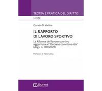 Il rapporto di lavoro sportivo