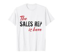 Il rappresentante di Vendita è Qui - Divertente Maglietta