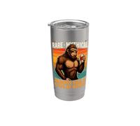 Il raro mitico sasquatch ha sempre una birra fredda Bicchiere termico in acciaio inox doppia parete