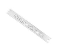 Grillrost.com Das Original Raschietto per Griglie in Acciaio Inox | pulitore per Griglie per Barre di Spessore 4, 5, 6 e 8 mm - rimuove Lo Sporco Grossolano