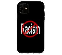 Il razzismo ha cancellato la linea del cerchio rosso Custodia per iPhone 11