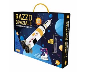 Il razzo spaziale 3D. Costruisci il tuo razzo! Ediz. a colori. Con modellino