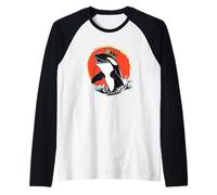 Il re dei mari in un look regale da orca Maglia con Maniche Raglan