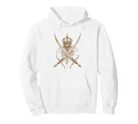 Il re dei Morti - Spade e Corona Felpa con Cappuccio