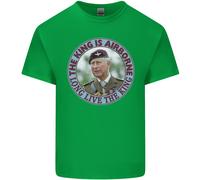 Il Re È Aereo Charles Incoronazione T-Shirt Ragazzi Ragazze