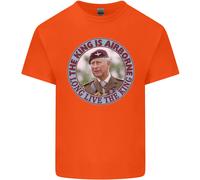 Il Re È Aereo Charles Incoronazione T-Shirt Ragazzi Ragazze