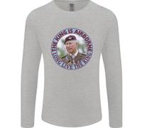 Il Re È Aereo Charles Incoronazione Uomo Manica