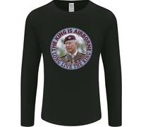 Il Re È Aereo Charles Incoronazione Uomo Manica