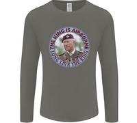 Il Re È Aereo Charles Incoronazione Uomo Manica