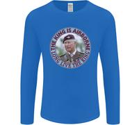 Il Re È Aereo Charles Incoronazione Uomo Manica