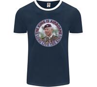 Il Re È Aereo Charles Incoronazione Uomo Ringer Fotl