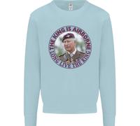 Il Re È In Volo Felpa Jumper Per Bambini Charles Coronation