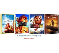 IL RE LEONE 1+2+3+ IL Film (4 Dvd)