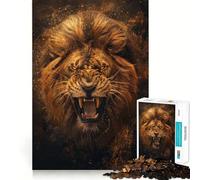 Il Re Leone, puzzle da 1000 pezzi per ragazzi, gioco di logica e divertimento rilassante con bordi lisci, idea regalo creativa 50x75cm