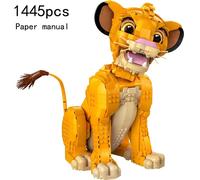 Il Re Leone Simba 43247 - kit di costruzione 1445 Pezzi
