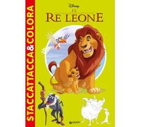 Il Re Leone. Staccattacca&colora. Con adesivi. Ediz. a colori