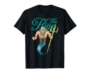 Il re Poseidone Re Tritone Merman Sirena Papà Maglietta
