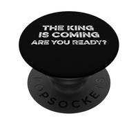 Il re sta arrivando sei pronto Rivelazioni Cristo Ritorno PopSockets PopGrip Adesivo