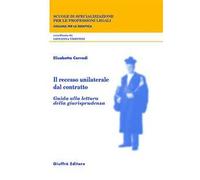 Il recesso unilaterale dal contratto. Guida alla lettura della giurisprudenza