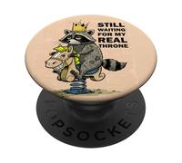Il reciplo del sarcastico King attende il vero umorismo del PopSockets PopGrip Adesivo