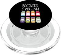 Il recupero è la mia marmellata Sobrietà Sobrietà Vivere Salute mentale PopSockets PopGrip per MagSafe