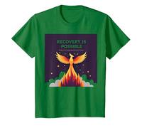 Il Recupero è Possibile Phoenix Rising Inspirational Maglietta