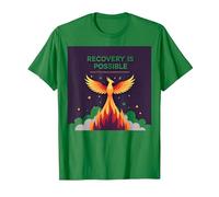 Il Recupero è Possibile Phoenix Rising Inspirational Maglietta