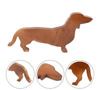 Il regalo perfetto per chiunque abbia un amore per cani piatto a forma di bassot