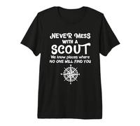 Il Regalo Scout Non Scherza mai con Uno Scout Maglietta Premium