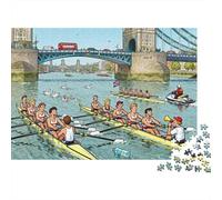 Il Regatta Paddle Clash Puzzle in Legno Impermeabile DIY Puzzles Da 1000 Pezzi Per Adulti Impossibili Giochi Di Impegnativi