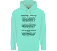 Il Reggimento Paracadutisti Charter 1 2 3 4 Para Bambini Felpa con Cappuccio