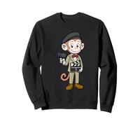 Il Regista di Cute Monkey Human Job Felpa