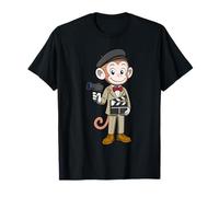 Il Regista di Cute Monkey Human Job Maglietta