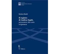 Il registro di Andrea Sapiti, procuratore alla curia avignonese