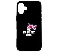 Il Regno Unito è nel mio DNA britannico Custodia per iPhone 16 Plus