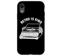 Il retrò è il re L'amante del vintage Custodia per iPhone XR