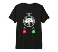 Il richiamo di Cthulhu Lovecraftian Horror Necronomicon Maglietta Premium