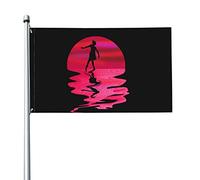 Il Riflesso Del Tramonto Garden Flag Resistente Alle Intemperie Bandiere Di Benvenuto Divertente Bandiere Da Giardino Per Esterni Patio All'Aperto 90X150Cm