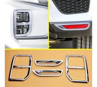 Il riflettore del paraurti anteriore + posteriore cromato circonda la copertura del fendinebbia per Mitsubishi Outlander Sport ASX 2020-2023 ABS 4 pezzi